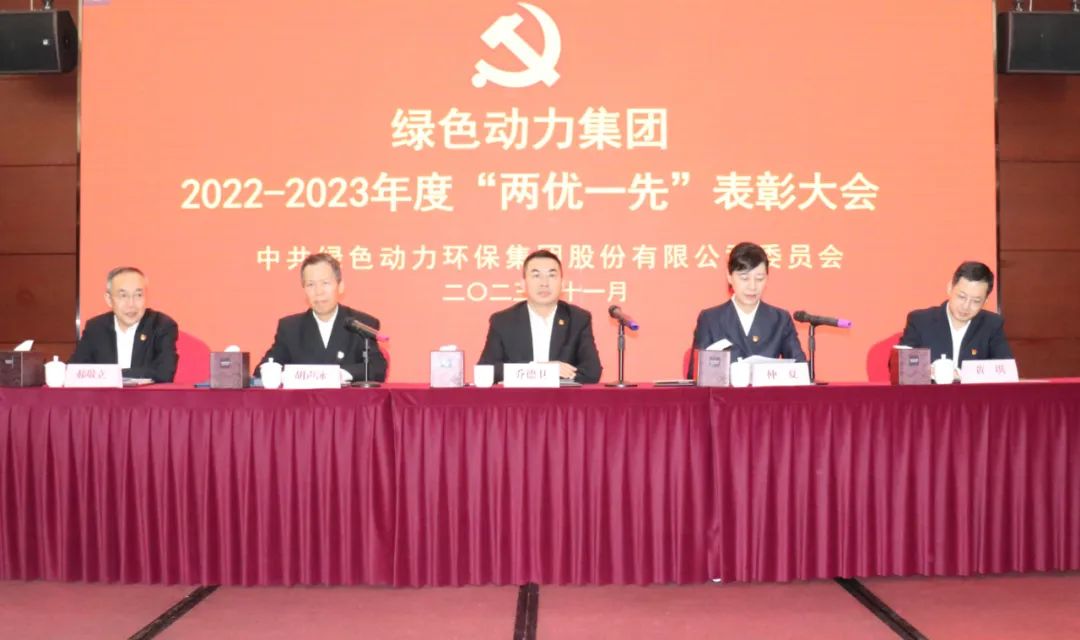 BG大游集团集团召开2022-2023年度“两优一先”赞美大会