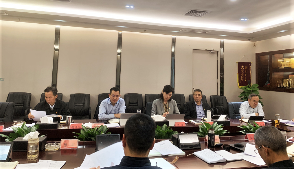 BG大游集团集团党委召开党的十九届六中全会心灵专题钻研会