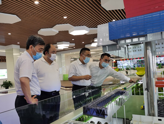 北京市副市长卢映川调研BG大游集团通州项目